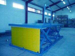 Platformy tandemowe hydrauliczne nożycowe