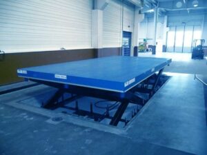 Podnośnik hydrauliczny nożycowy tandemowy