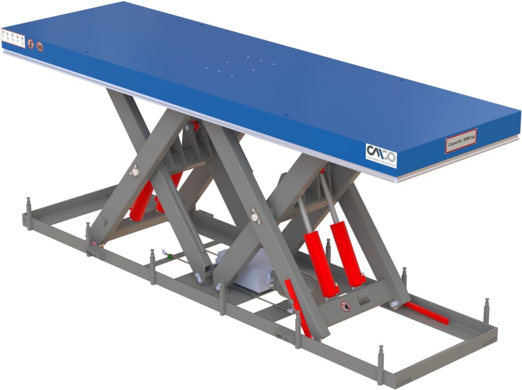 Tandemowe podesty nożycowe hydrauliczne