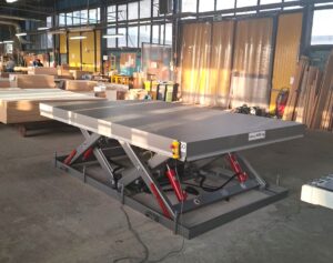 Podnośnik tandemowy nożycowy elektrohydrauliczny